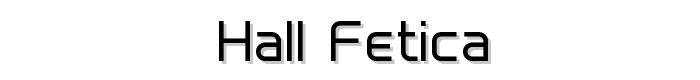 Hall Fetica font